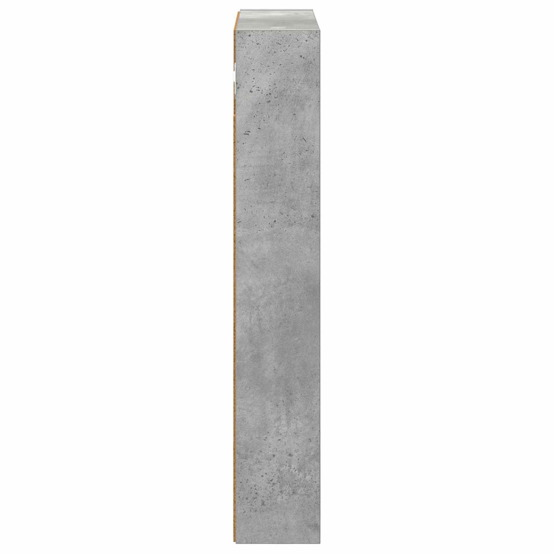 Szafka ścienna łazienkowa Betonowy Szary 40 x 10 x 60,5 cm