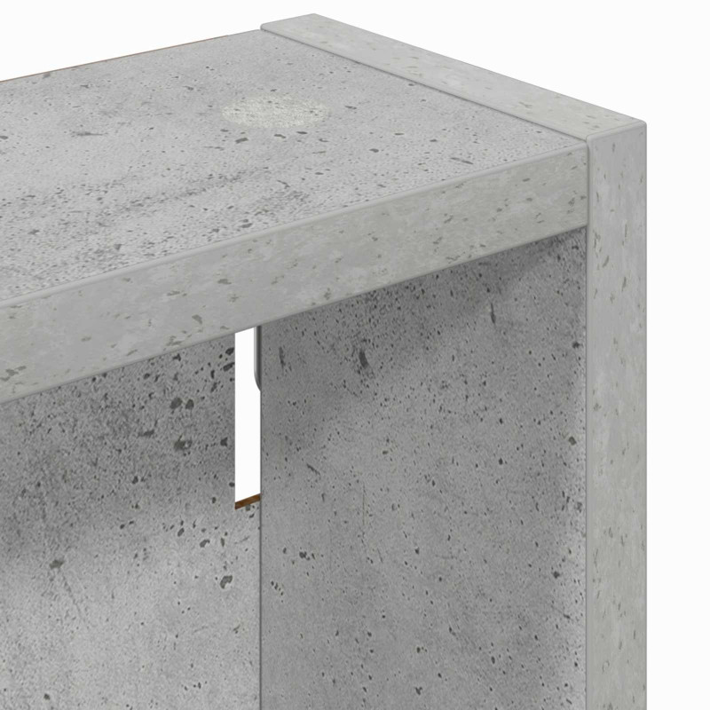 Szafka ścienna łazienkowa Betonowy Szary 40 x 10 x 60,5 cm