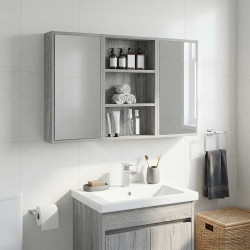 Szafka ścienna łazienkowa Szary Sonoma 40 x 10 x 60,5 cm