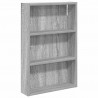 Szafka ścienna łazienkowa Szary Sonoma 40 x 10 x 60,5 cm
