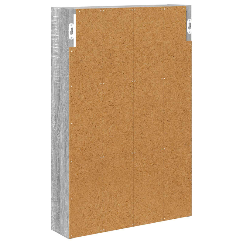 Szafka ścienna łazienkowa Szary Sonoma 40 x 10 x 60,5 cm