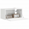 Szafka pod telewizor Błyszcząca biel 60 x 31 x 29,5 cm