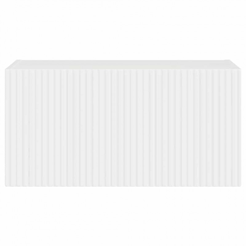 Szafka pod telewizor Błyszcząca biel 60 x 31 x 29,5 cm