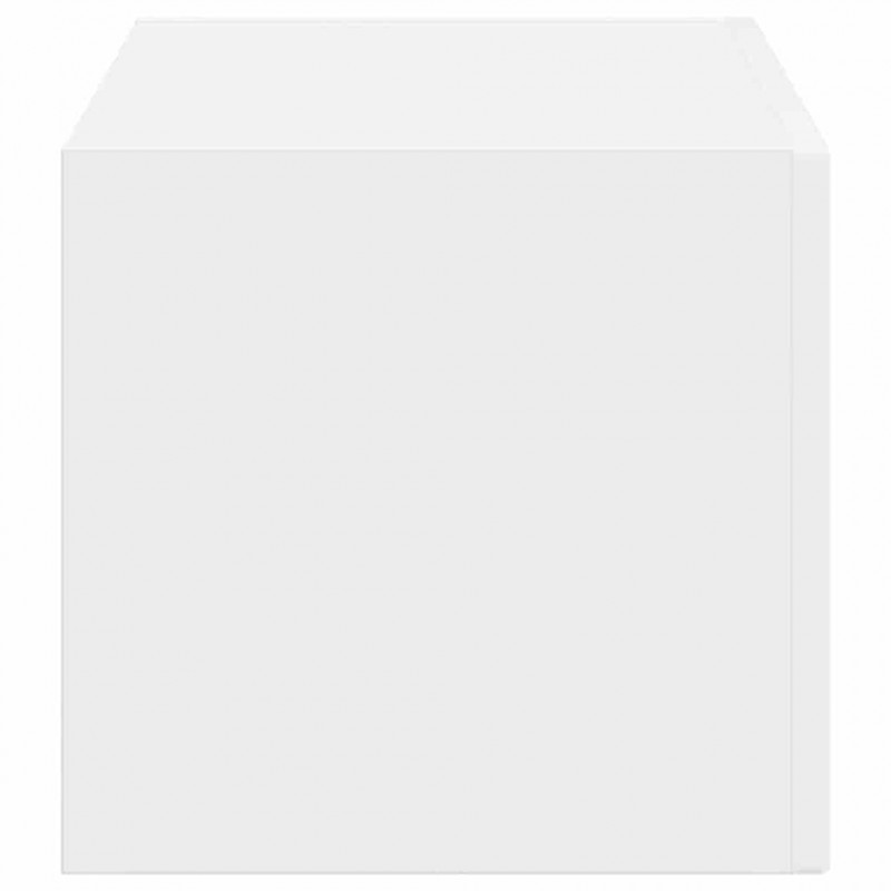 Szafka pod telewizor Błyszcząca biel 60 x 31 x 29,5 cm