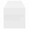 Szafka pod telewizor 2 pcs Błyszcząca biel 60 x 31 x 29,5 cm