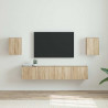 Szafka pod telewizor 2 pcs Sonoma 30 x 31 x 40 cm