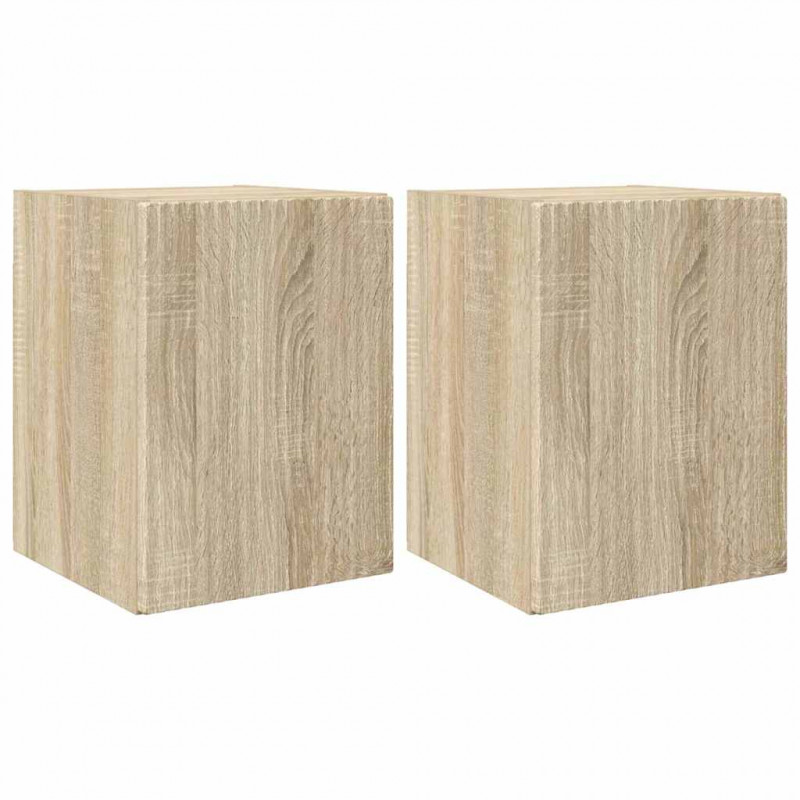 Szafka pod telewizor 2 pcs Sonoma 30 x 31 x 40 cm