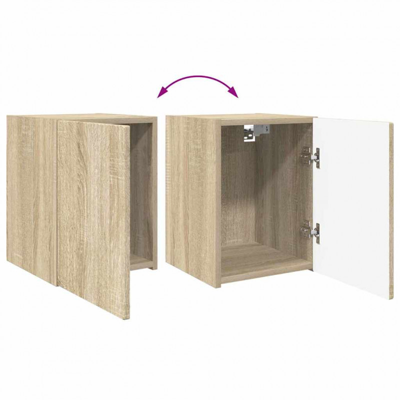 Szafka pod telewizor 2 pcs Sonoma 30 x 31 x 40 cm