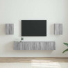 Szafka pod telewizor 2 pcs Szary Sonoma 30 x 31 x 40 cm