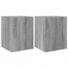 Szafka pod telewizor 2 pcs Szary Sonoma 30 x 31 x 40 cm