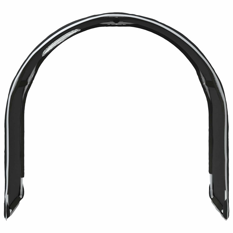Tunel do łóżka 2 pcs Czarny 211 x 52,5 x 2 cm Poliester