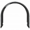 Tunel do łóżka 2 pcs Czarny 211 x 52,5 x 2 cm Poliester
