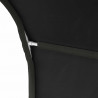 Tunel do łóżka 2 pcs Czarny 211 x 52,5 x 2 cm Poliester