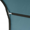 Tunel do łóżka 2 pcs Jasnoniebieski 211 x 67.5 x 2 cm Poliester