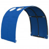 Tunel do łóżka 2 pcs Niebieski 211 x 67.5 x 2 cm Poliester