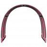 Tunel do łóżka 2 pcs Różowy 211 x 67.5 x 2 cm Poliester