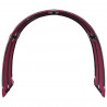 Tunel do łóżka 2 pcs Czerwony 211 x 67.5 x 2 cm Poliester