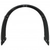 Tunel do łóżka 2 pcs Czarny 211 x 67.5 x 2 cm Poliester