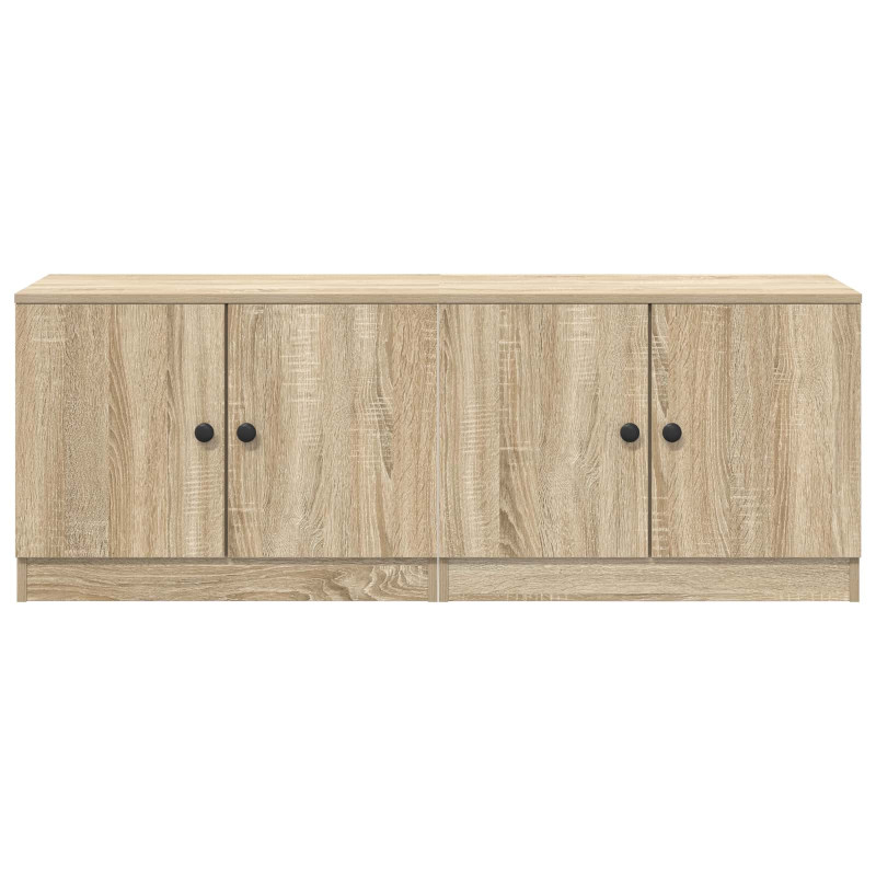 Szafka pod łóżko z drzwiami 2 pcs Dąb Sonoma 66 x 35 x 48 cm
