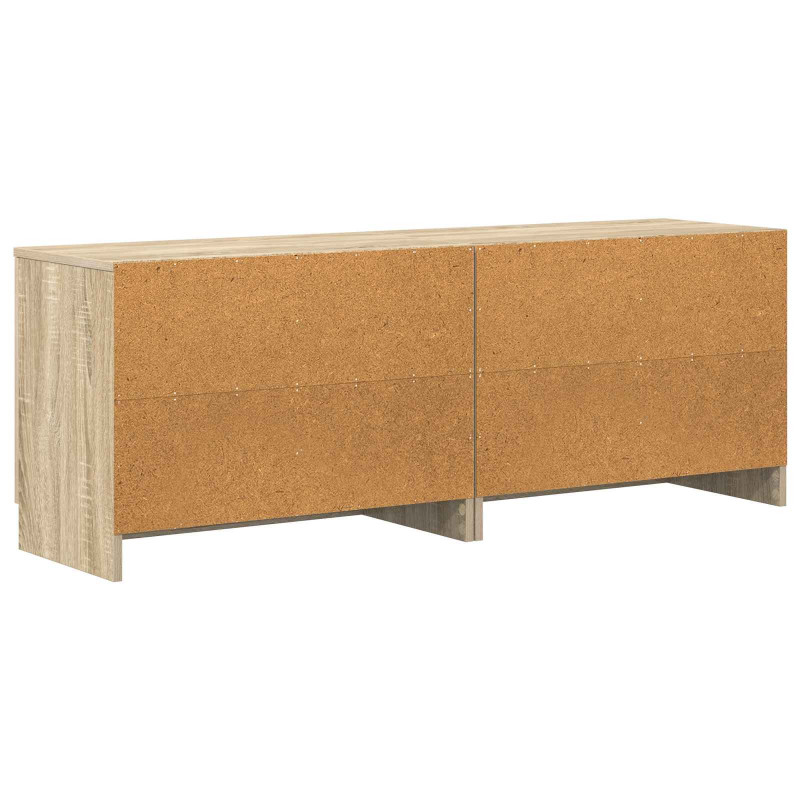 Szafka pod łóżko z drzwiami 2 pcs Dąb Sonoma 66 x 35 x 48 cm
