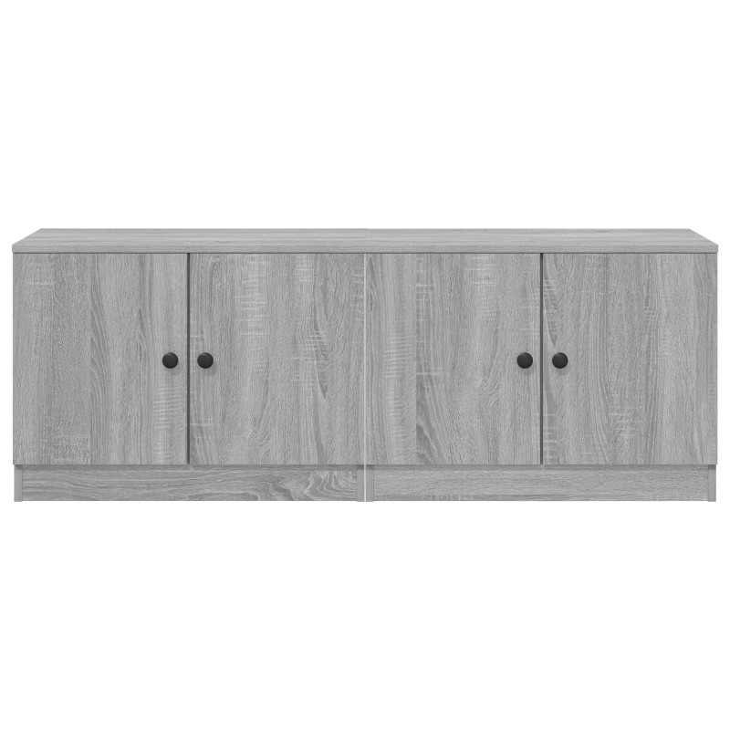 Szafka pod łóżko z drzwiami 2 pcs Szary Sonoma 66 x 35 x 48 cm