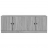 Szafka pod łóżko z drzwiami 2 pcs Szary Sonoma 66 x 35 x 48 cm
