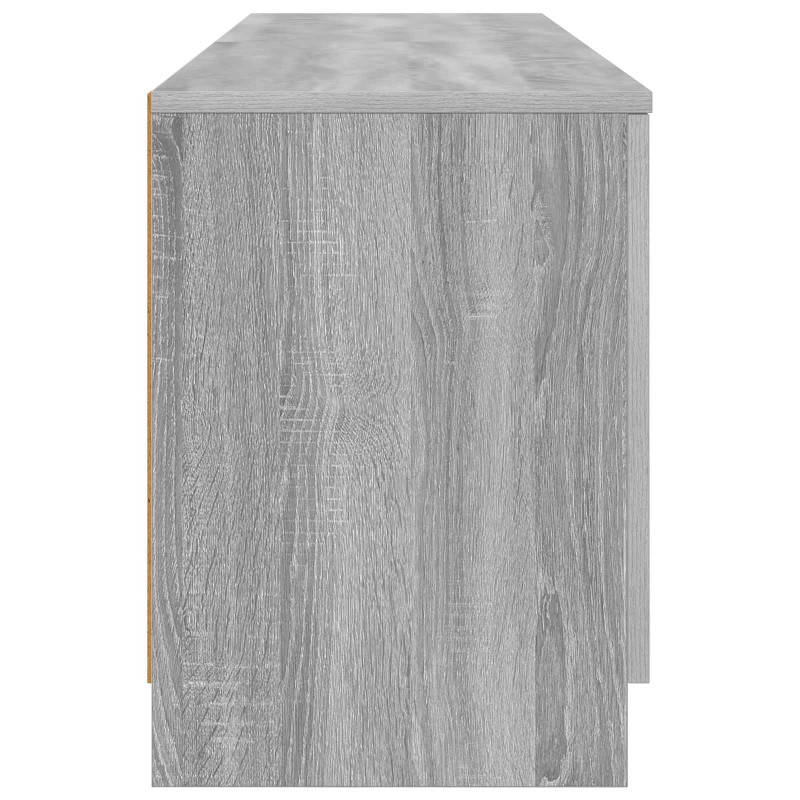 Szafka pod łóżko z drzwiami 2 pcs Szary Sonoma 66 x 35 x 48 cm