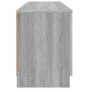 Szafka pod łóżko z drzwiami 2 pcs Szary Sonoma 66 x 35 x 48 cm