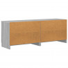 Szafka pod łóżko z drzwiami 2 pcs Szary Sonoma 66 x 35 x 48 cm