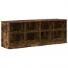 Szafka pod łóżko z półką 2 pcs Dąb wędzony 66 x 33 x 48 cm
