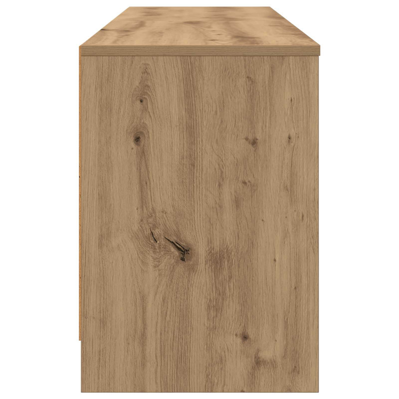 Szafka pod łóżko z półką 2 pcs Dąb artisan 66 x 33 x 48 cm