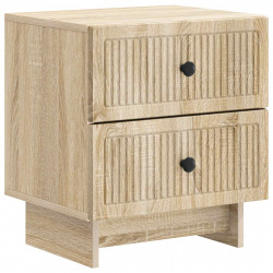 Szafka Nocna dąb Sonoma 43 x 34,5 x 47,5 cm Drewno inżynieryjne