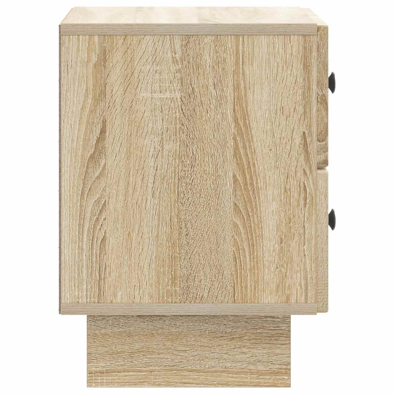 Szafka Nocna z szufladą 2 pcs dąb Sonoma 43 x 34,5 x 47,5 cm