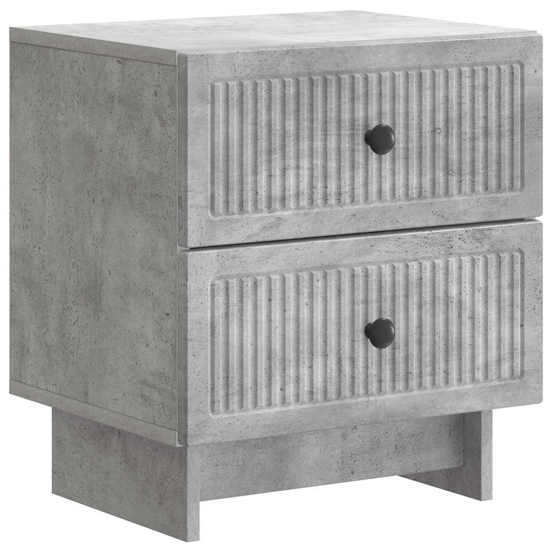 Szafka Nocna z szufladą Betonowy szary 43 x 34,5 x 47,5 cm