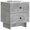 Szafka Nocna z szufladą Betonowy szary 43 x 34,5 x 47,5 cm