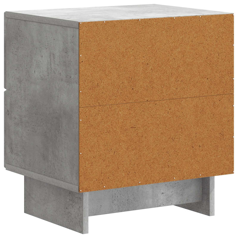 Szafka Nocna z szufladą Betonowy szary 43 x 34,5 x 47,5 cm