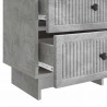 Szafka Nocna z szufladą Betonowy szary 43 x 34,5 x 47,5 cm
