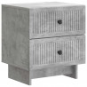 Szafka Nocna 2 pcs Betonowy szary 43 x 34,5 x 47,5 cm