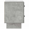 Szafka Nocna 2 pcs Betonowy szary 43 x 34,5 x 47,5 cm