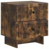 Szafka Nocna z szufladą 2 pcs Dąb wędzony 43 x 34,5 x 47,5 cm