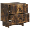 Szafka Nocna z szufladą 2 pcs Dąb wędzony 43 x 34,5 x 47,5 cm