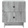 Szafka Nocna z szufladą 2 pcs Szary Sonoma 43 x 34,5 x 47,5 cm