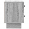 Szafka Nocna z szufladą 2 pcs Szary Sonoma 43 x 34,5 x 47,5 cm