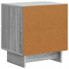 Szafka Nocna z szufladą 2 pcs Szary Sonoma 43 x 34,5 x 47,5 cm