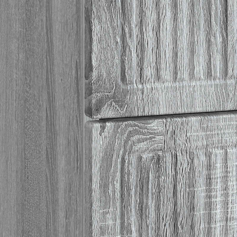 Szafka Nocna z szufladą 2 pcs Szary Sonoma 43 x 34,5 x 47,5 cm