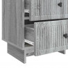 Szafka Nocna z szufladą 2 pcs Szary Sonoma 43 x 34,5 x 47,5 cm