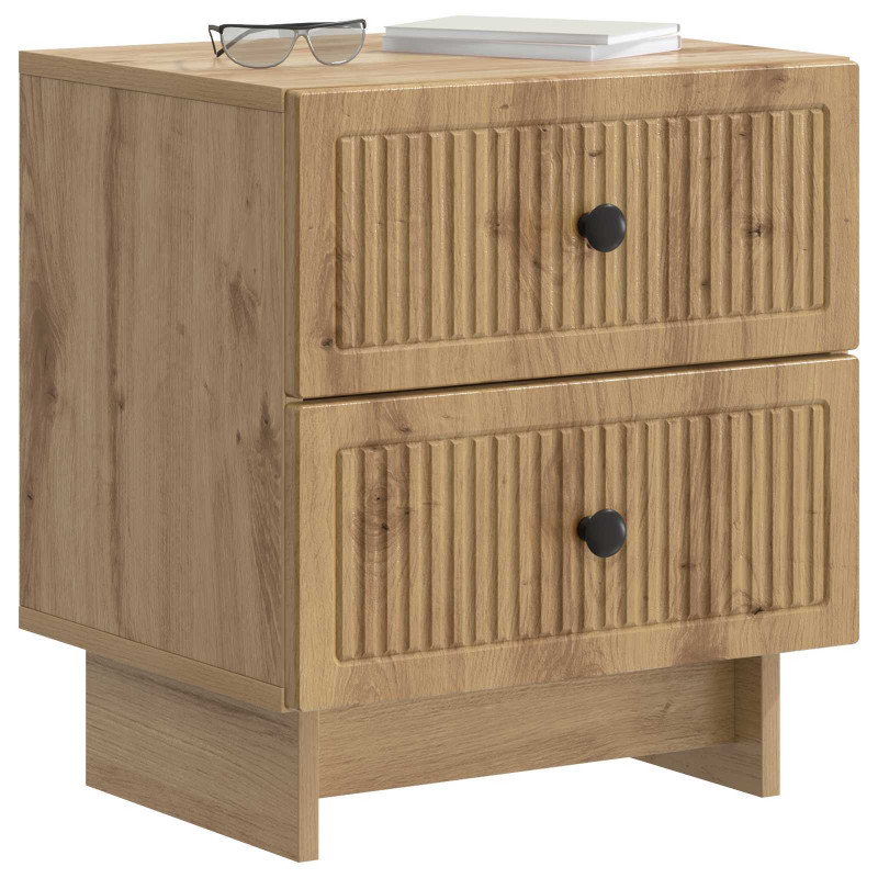Szafka Nocna z szufladą 2 pcs Dąb artisan 43 x 34,5 x 47,5 cm