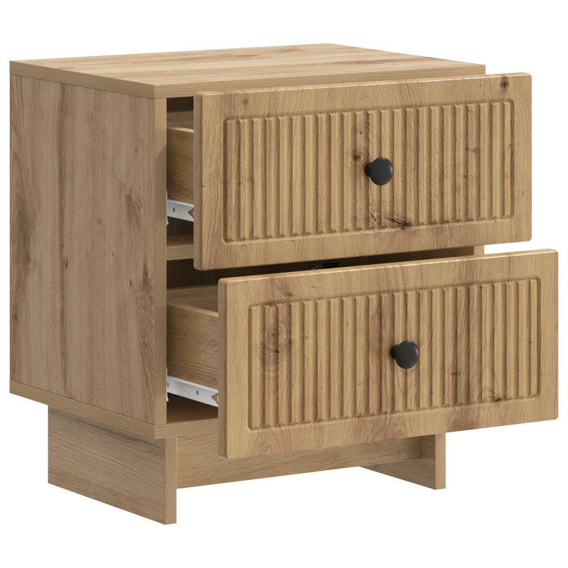 Szafka Nocna z szufladą 2 pcs Dąb artisan 43 x 34,5 x 47,5 cm