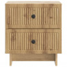 Szafka Nocna z szufladą 2 pcs Dąb artisan 43 x 34,5 x 47,5 cm