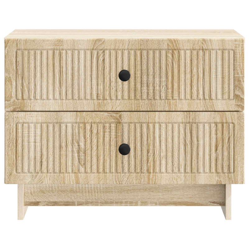 Szafka Nocna dąb Sonoma 62 x 34,5 x 47,5 cm Drewno inżynieryjne